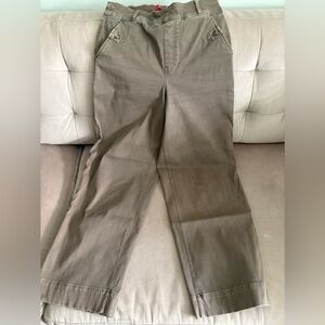 Spanx Stretch Twill Pull On Pant Size M Taupe